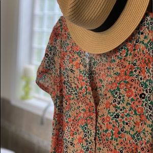 Gorgeous printed Loft dress!